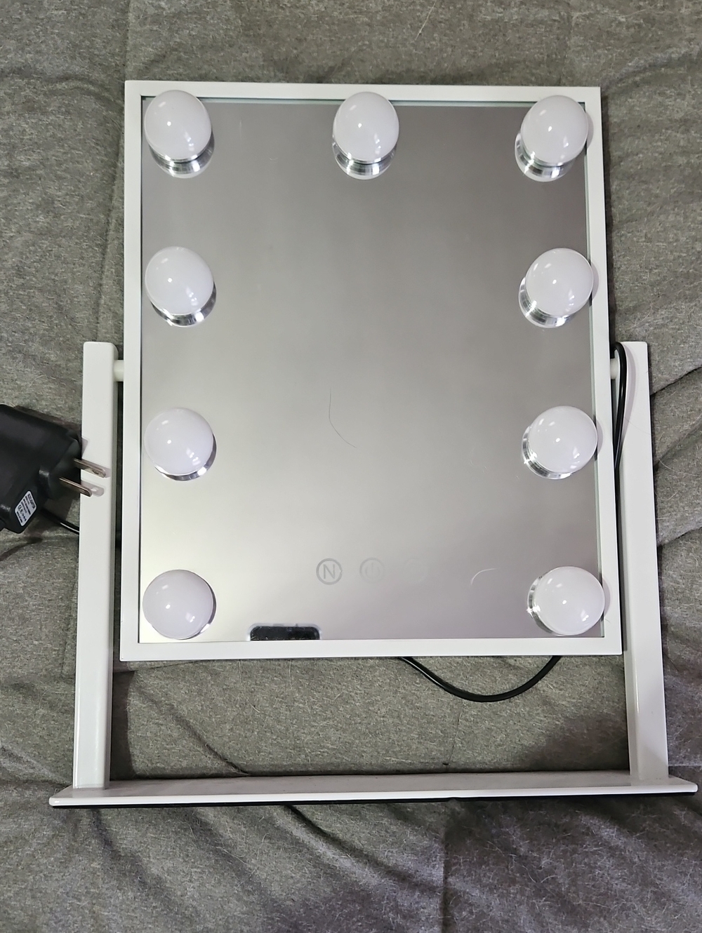 LED Vanity Mirror with Lights - White